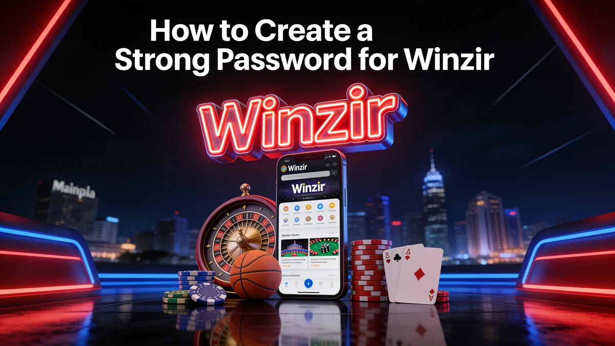 winzir in the Philippines — How to Create a Strong Password for Winzir