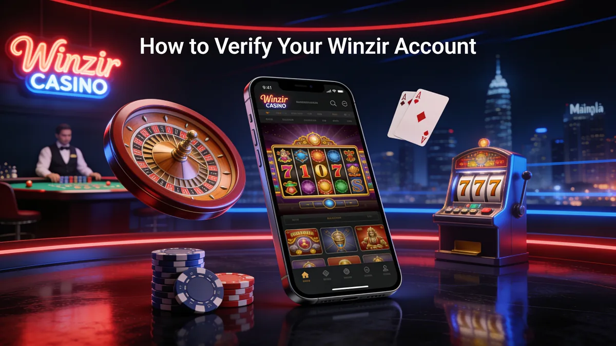 winzir in the Philippines — How to Verify Your Winzir Account